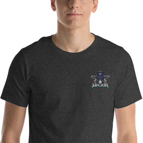 Major_TV_ - Herren-T-Shirt mit Stick