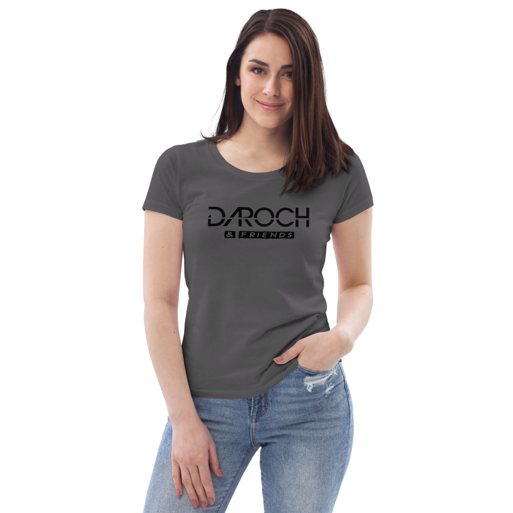 Daroch_official - Damen T-Shirt aus 100% Bio-Baumwolle mit Druck