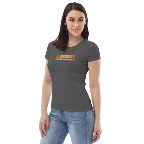 PizzaBoyOnAir - Damen T-Shirt aus 100% Bio-Baumwolle mit Druck