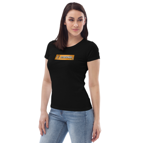 PizzaBoyOnAir - Damen T-Shirt aus 100% Bio-Baumwolle mit Druck