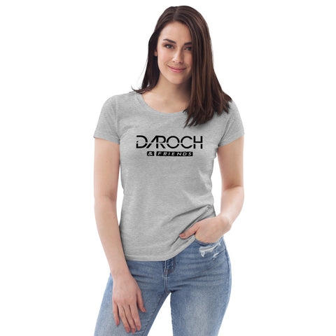 Daroch_official - Damen T-Shirt aus 100% Bio-Baumwolle mit Druck