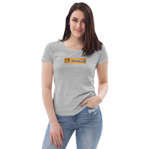 PizzaBoyOnAir - Damen T-Shirt aus 100% Bio-Baumwolle mit Druck