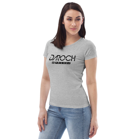 Daroch_official - Damen T-Shirt aus 100% Bio-Baumwolle mit Druck