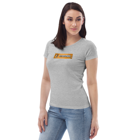 PizzaBoyOnAir - Damen T-Shirt aus 100% Bio-Baumwolle mit Druck