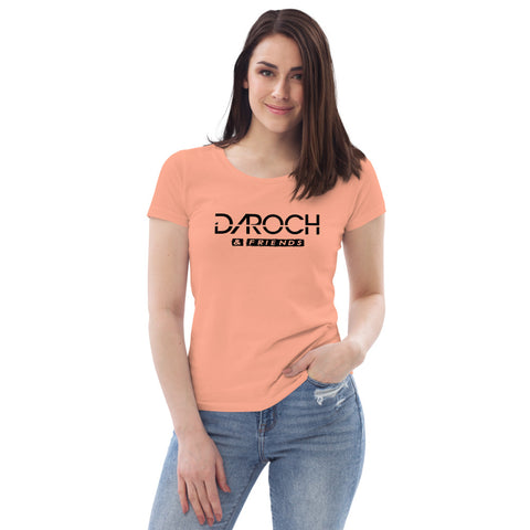 Daroch_official - Damen T-Shirt aus 100% Bio-Baumwolle mit Druck