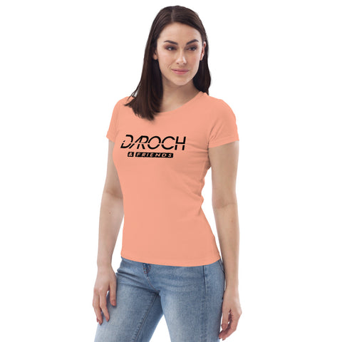 Daroch_official - Damen T-Shirt aus 100% Bio-Baumwolle mit Druck