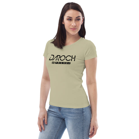 Daroch_official - Damen T-Shirt aus 100% Bio-Baumwolle mit Druck