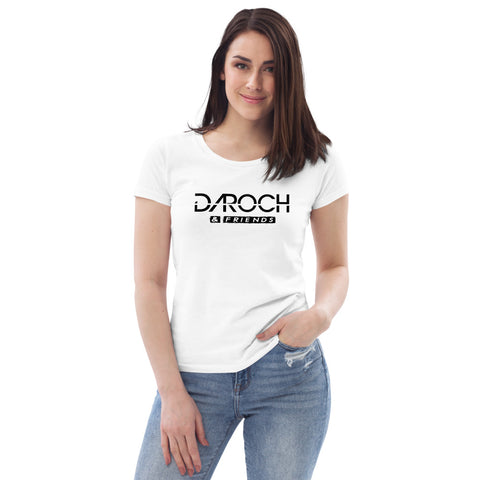 Daroch_official - Damen T-Shirt aus 100% Bio-Baumwolle mit Druck