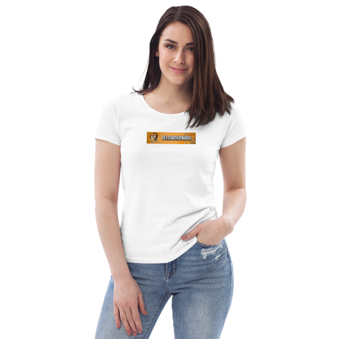 PizzaBoyOnAir - Damen T-Shirt aus 100% Bio-Baumwolle mit Druck