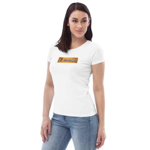 PizzaBoyOnAir - Damen T-Shirt aus 100% Bio-Baumwolle mit Druck